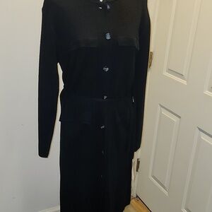 Harve Bernard Sport Knit Sweater Shirt Dress NWT NEW